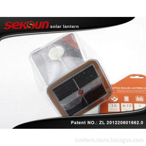 inflatable Waterproof Gas Filled LED Solar Lantern hanging
